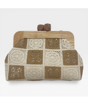 Bolso de mano combinada