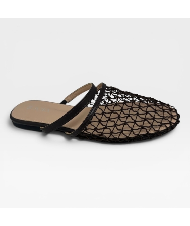 Sandalia mule rejilla