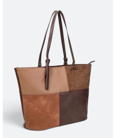 Bolso shopper combinado