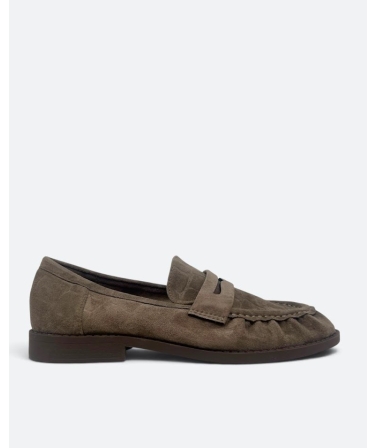 Mocasín fruncidos antelina