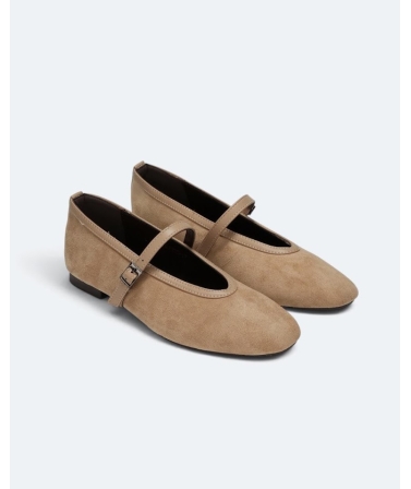 Zapato plano tipo Mary Jane
